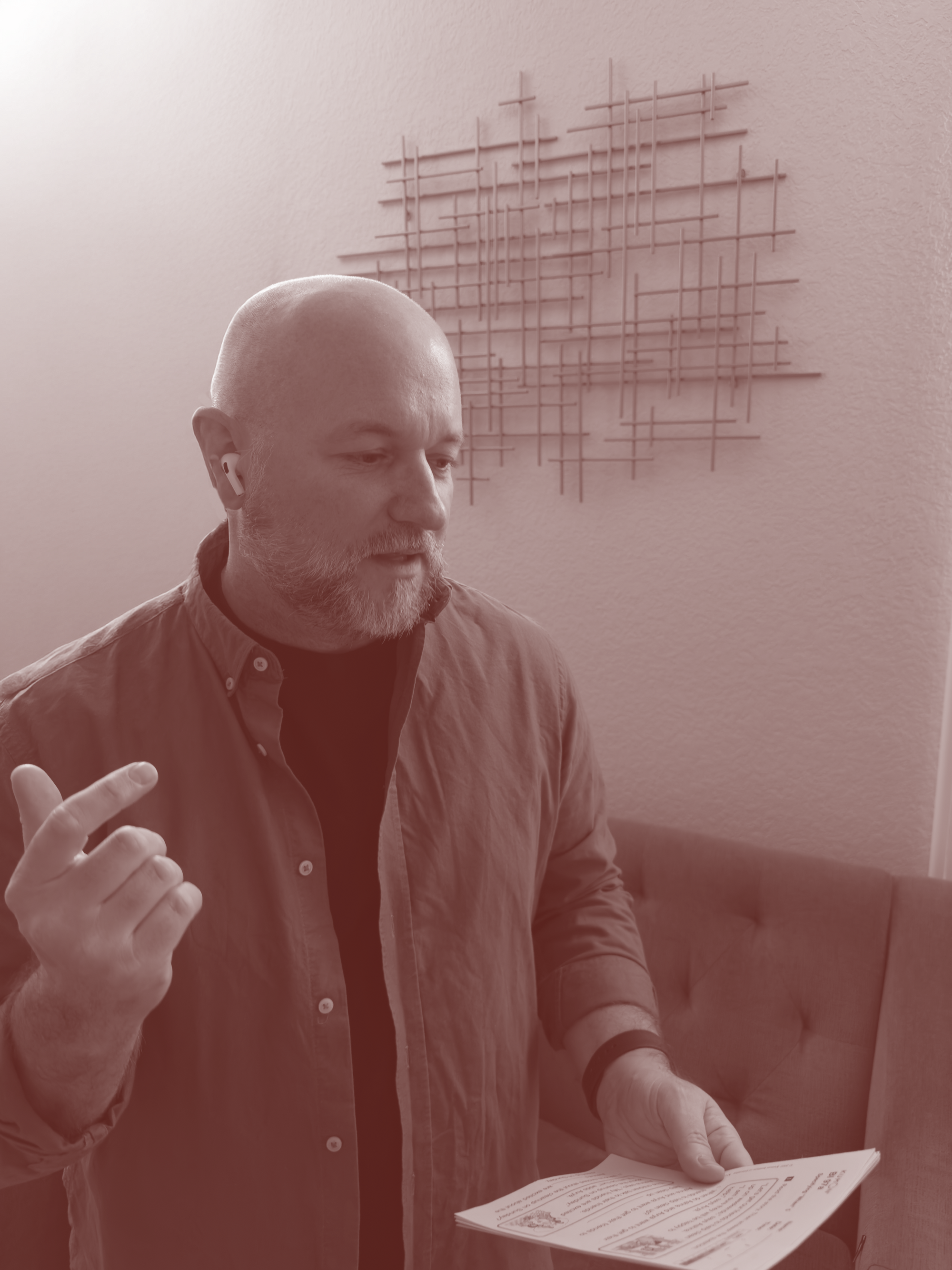 Mark Training a Marketing Team SEO